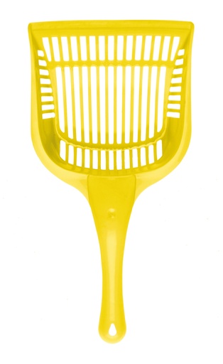 [A672304] CUCHARA PARA ARENERO M, AMARILLO