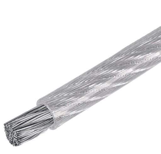 [A130584] Cable de Acero recubierto PVC 1/4", 7x19, 300m