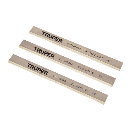 [T102161] Caja con 3 cuchillas para canteadora CANT-8X, Truper