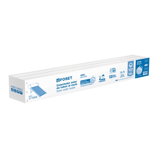 [T46890] Caja de empaque de repuesto para CALE-12HS-2, Foset