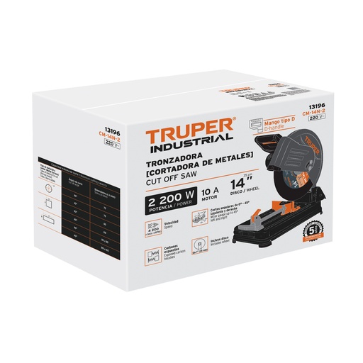 [T101559] Caja de empaque de repuesto para CM-14N, Truper - Pag 308