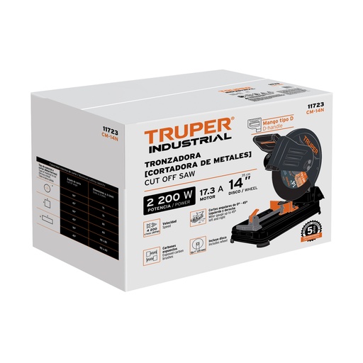 [T101570] Caja de empaque de repuesto para CM-14N2, Truper