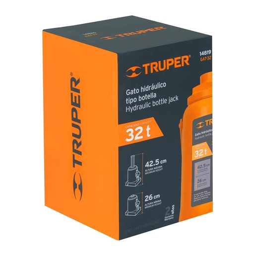 [T102690] Caja de empaque de repuesto para GAT-32, Truper