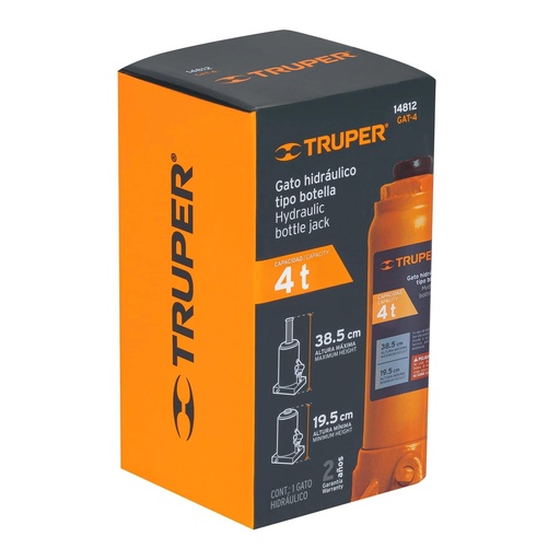 [T102516] Caja de empaque de repuesto para GAT-4, Truper