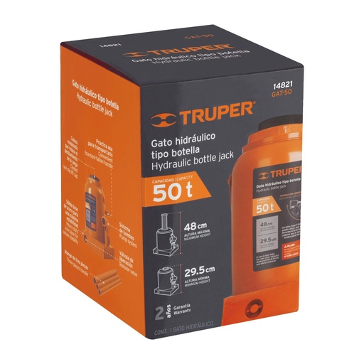 [T102691] Caja de empaque de repuesto para GAT-50, Truper