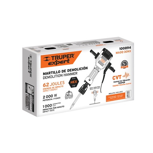 [T103042] Caja de empaque de repuesto para MADE-30NX, Truper Expert - Pag 317