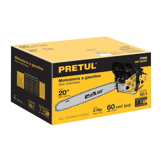 [T27221] Caja de empaque de repuesto para MOT-6020P, Pretul