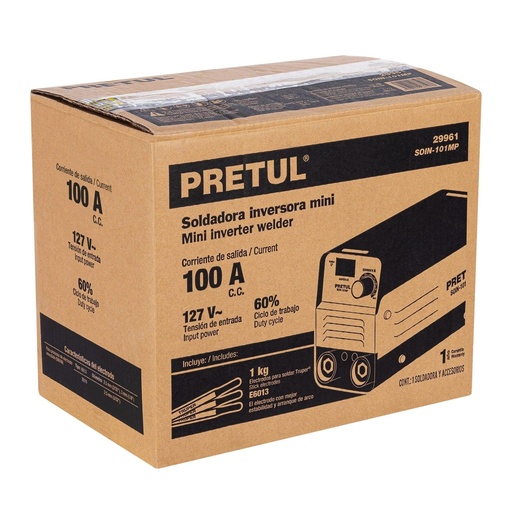 [T27237] Caja de empaque de repuesto para SOIN-101MP, Pretul
