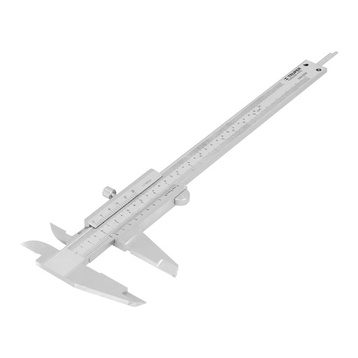 [T14394] Calibrador vernier analógico 6' acero inox, std y mm, Truper - Pag 102