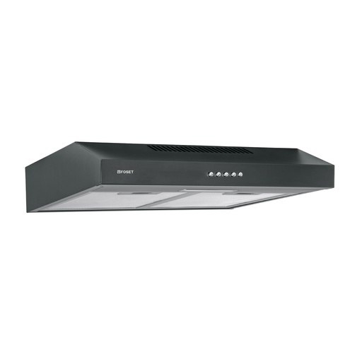 [T45441] Campana extractora 50 cm, empotrable, negra, Foset - Pag 731