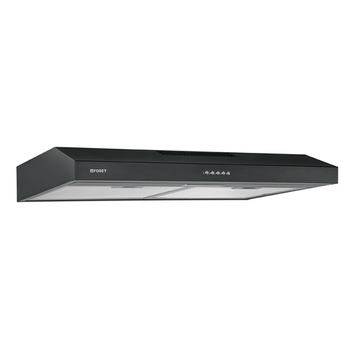 [T45440] Campana extractora 75 cm, empotrable, negra, Foset - Pag 731