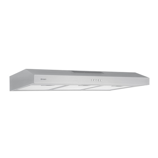 [T46537] Campana extractora 80 cm, de pared, acero inoxidable, Foset - Pag 731