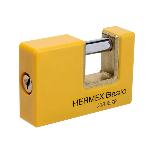 [T22514] Candado antipalanca 65 mm cuerpo metálico, Hermex Basic - Pag 584