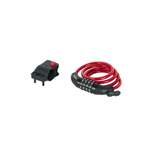 [T43924] Candado de cable con combinación, 8 mm X 1.0 m, Hermex - Pag 586