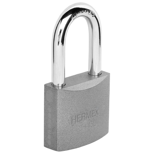 [T43327] Candado de hierro 45 mm gancho largo en blíster, Hermex - Pag 583