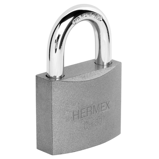 [T43320] Candado de hierro 50 mm gancho corto en blíster, Hermex - Pag 583