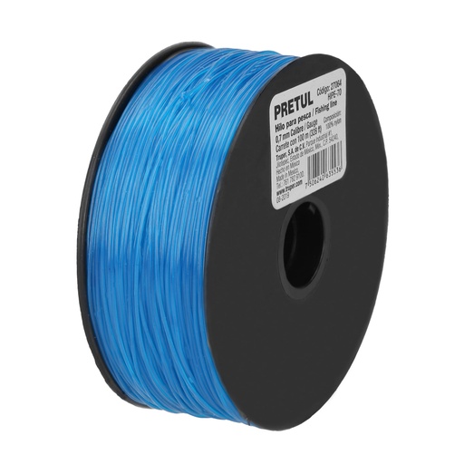 [T27064] Carrete con 100 m de hilo para pesca azul calibre 0.70 mm - Pag 175
