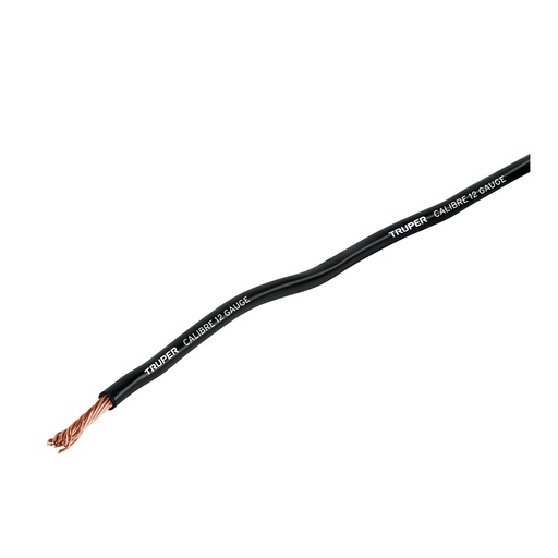[T101115] Carrete con 3.5 m de cable primario negro calibre 12, Truper - Pag 22