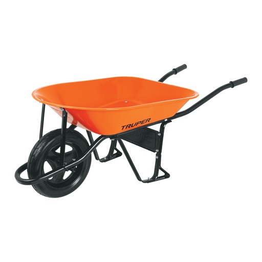 [T10233] Carretilla 4.5 ft3 Imponchable, bastidor tubular, Truper