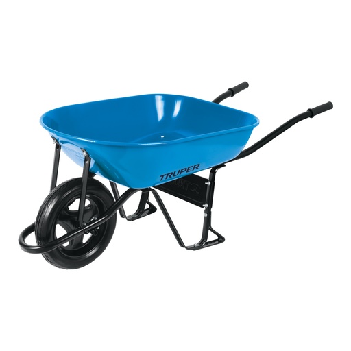 [T10252] Carretilla 5.5 ft3 Imponchable, bastidor tubular, Truper