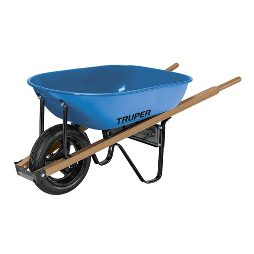 [T10908] Carretilla 5.5 ft3 Imponchable, bastidores madera, Truper