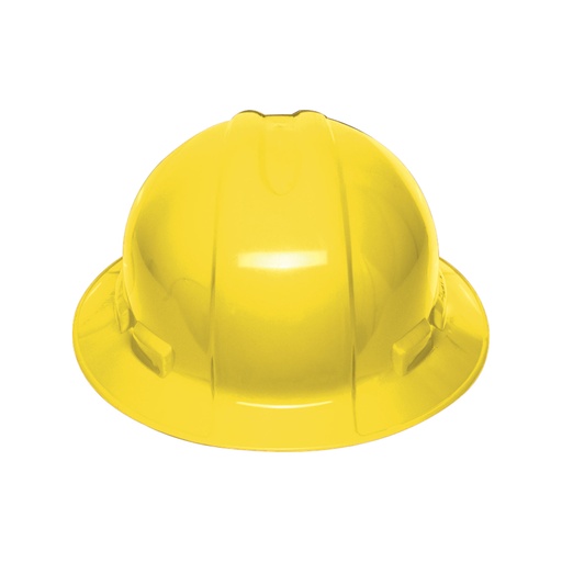 [T10566] Casco de seguridad ala ancha, amarillo, Truper
