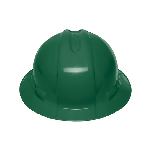 [T10572] Casco de seguridad ala ancha, verde, Truper