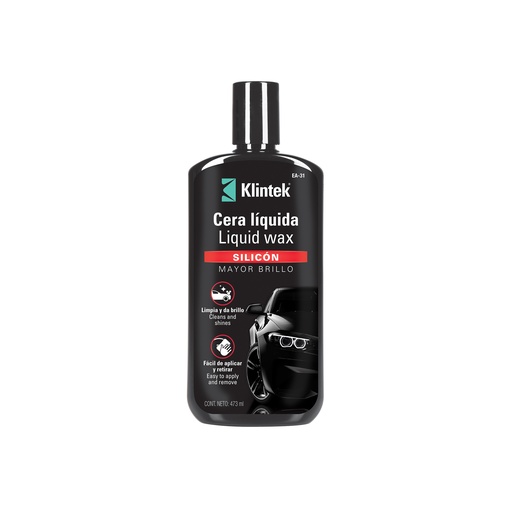 [T57088] Cera líquida de silicón para auto, 473 ml, Klintek - Pag 605