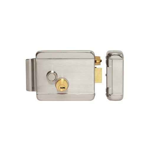 [T47979] Cerradura electromecánica con botón, derecha, Hermex - Pag 592