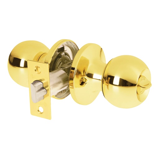 [T28070] Cerradura esfera tubular, recámara,brillante, blíster, Basic - Pag 589