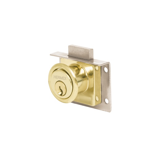 [T43565] Cerradura para mueble, modelo 24, latón, Hermex - Pag 596