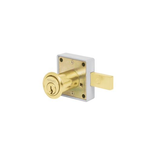 [T43567] Cerradura para mueble, modelo 25, latón, Hermex - Pag 596