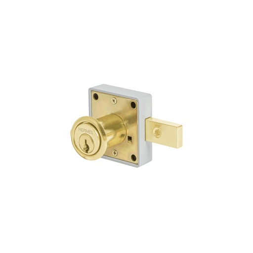 [T43568] Cerradura para mueble, modelo 26, latón, Hermex - Pag 596