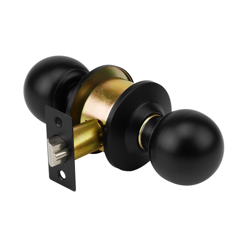 [T47909] Cerradura pomo, negro, esfera, entrada, Hermex - Pag 589
