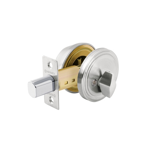[T23614] Cerrojo llave-mariposa cromo mate, llave tradicional, Hermex - Pag 588