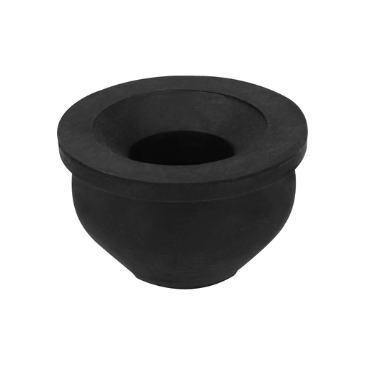 [T49626] Chupón de hule negro, 2' x 1-1/4', Foset - Pag 669