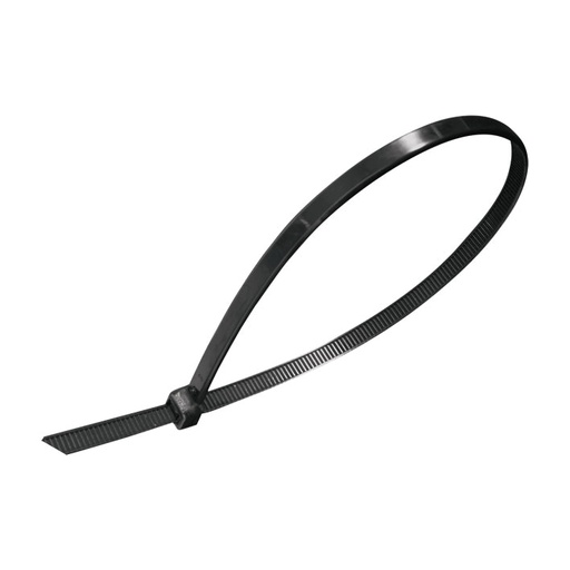 [A103011] Cincho de plastico de 150 x 3.6 mm- color negro (100 pzs bolsa)