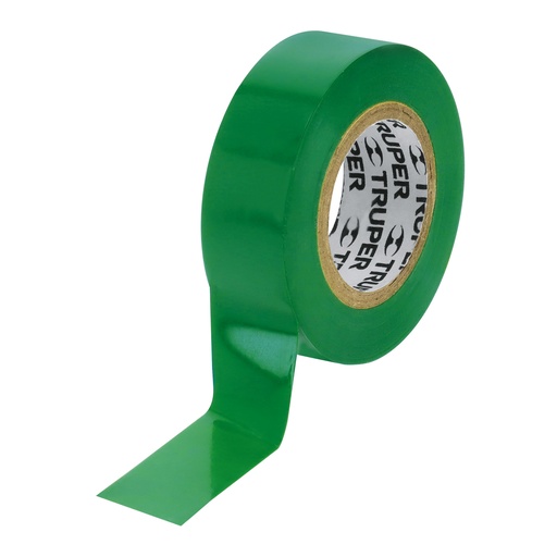 [T13511] Cinta de aislar de 9 m x 19 mm, verde, Truper - Pag 88