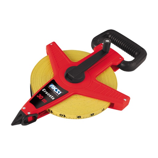 [A102812] Cinta larga tipo cruceta 50 m. fibra de vidrio