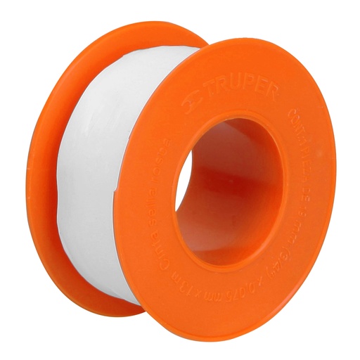 [T12513] Cinta sella roscas 3/4' X 13 m de largo, uso general, Truper - Pag 88