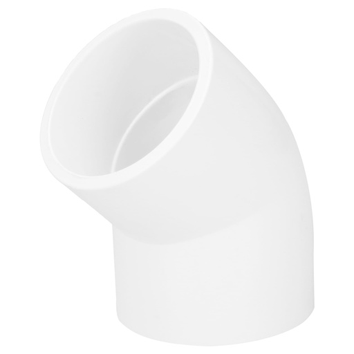 [T45527] Codo 45° de PVC de 1-1/2', Foset - Pag 523