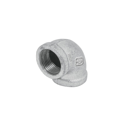 [T47558] Codo 90° acero galvanizado de 3/4', Foset - Pag 534