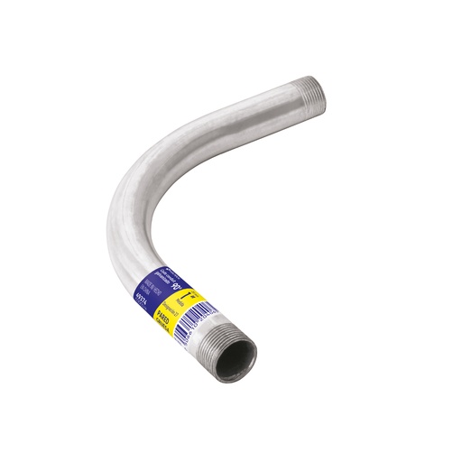 [T49374] Codo Conduit 90° de 1' galv. pared gruesa, et. Amarilla - Pag 435