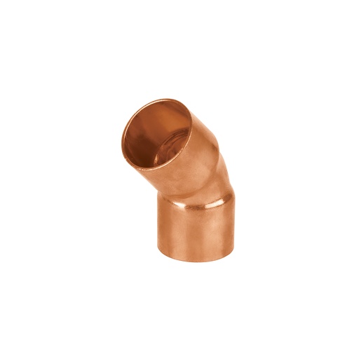 [T47635] Codo de cobre 45° de 3/4', Foset Basic - Pag 533