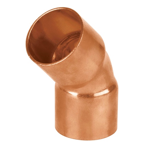 [T47635] Codo de cobre 45° de 3/4', Foset Basic - Pag 713