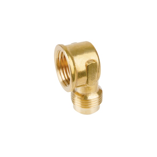 [T47405] Codo para estufa a 90° de latón de 1/2 x 1/2', Foset - Pag 521