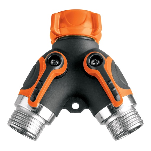 [T102248] Conector 'Y' 3/4' metálico con recubrimiento para manguera - Pag 183