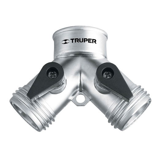 [T10372] Conector 'Y' 3/4' metálico para manguera, Truper