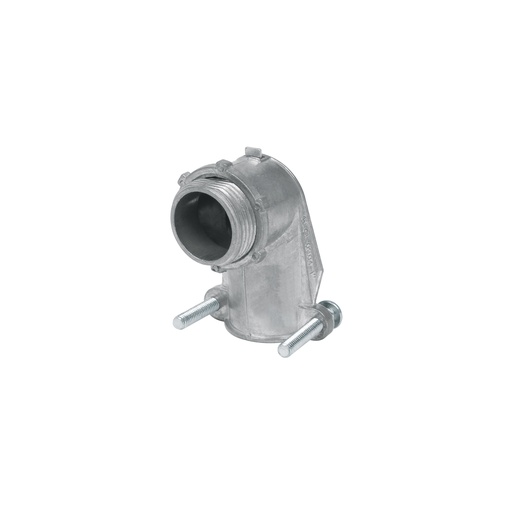 [T47345] Conector curvo 1' para tubo flexible metálico, Volteck - Pag 436