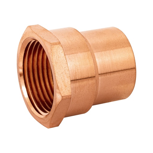 [T49658] Conector de cobre, rosca interior 1', Foset - Pag 533